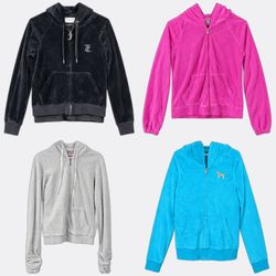 Juicy Couture Felpe con cappuccio con zip e decora..