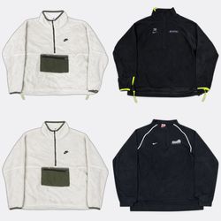 Nike Quarter Zip Pullovers and Fleece Jackets