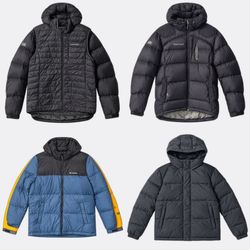 1075 Montbell Outdoor Down Puffer Jackets