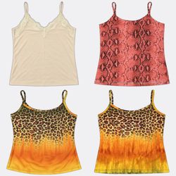 Women's Strappy Camisole Tops Selection