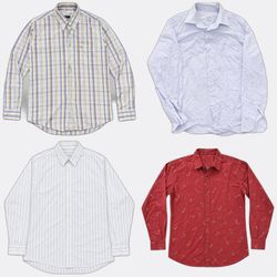 MT012362 Burberry Yves Saint Laurent Button Up Shi..