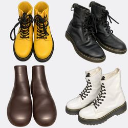 Dr. Martens Leather Boots and Shoes