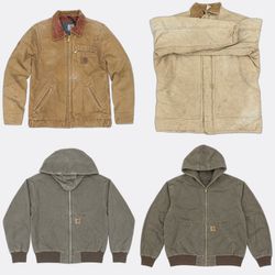 Carhartt Canvas Duck Workwear Jackets