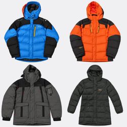 Montbell Hooded Puffer Jackets