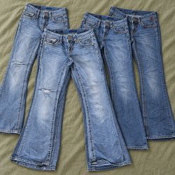 Silver and other Bootcut Denim Jeans