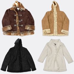 CR12977 Vintage Afghan Coat