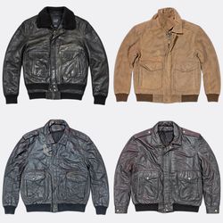 Gant Leather Bomber Jackets