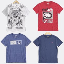 Fv-2968 True Religion Guess Printed T-Shirts