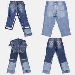 Embellished Pocket Jeans and Capris