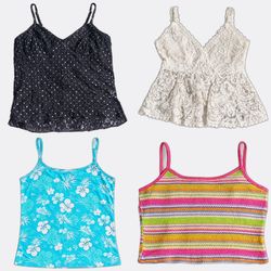 Women's Strappy Camisoles and Bustier Tops