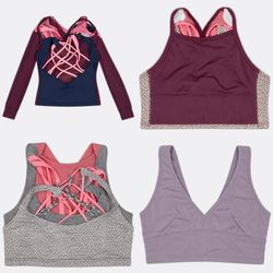 Lululemon Women Activewear Cropped Tanks