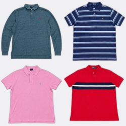 CR13976 Ensemble de polos vintage