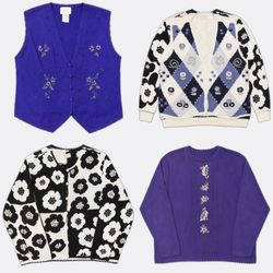 Embroidered Floral Knitwear mix