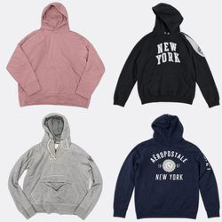 CR14007 Vintage Mix Branded Hoodies