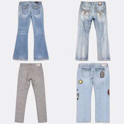 Miss Me Rock Revival True Religion Jeans