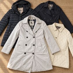Burberry Coats and Jackets Lot