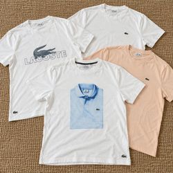 Lacoste Plain and Printed T-Shirts  10143