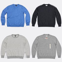 Round Neck Knitwear Sweaters