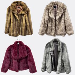 Faux Fur Coats(high street)