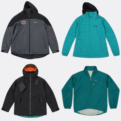 CR13437 Vintage Patagonia Mix Jackets Bundle