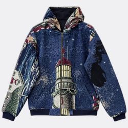 Upcycle Tapestry Hoodie (Dv-10-135)