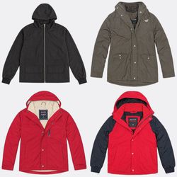 Hollister Hooded Jackets and Parkas