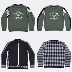 Pulls Armani & Stussy