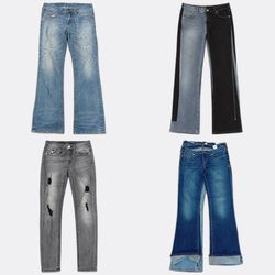 CR13573 Vintage True Religion Flare and Straight J..