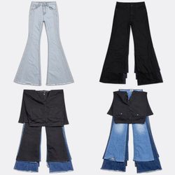 Bootcut Jeans (J-0065)
