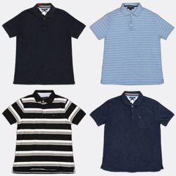 Tommy Hilfiger Collared Polo Shirts – Grade A – Me..