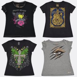 Guess DKNY Jeans Graphic T-Shirts