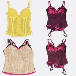 Women's Bustier Corset Tops