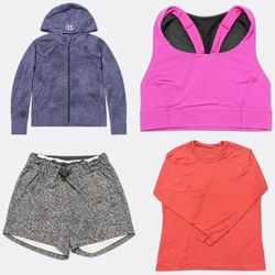 Lululemon Activewear Sports Tops Leggings Shorts