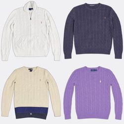 Polo Ralph Lauren Cable Knit Sweaters