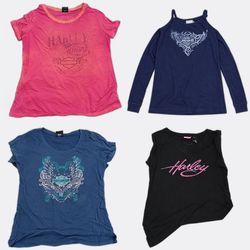 CR13262 Vintage  Harley Baby Tees