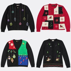Wholesale Vintage Christmas Sweaters Bundle | 10pc..