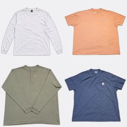 Carhartt & Dickies Plain T-Shirts A/B
