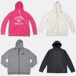 Surf wear zip up Hoodies
