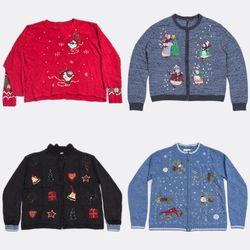 Code#038 Christmas Knitwear Sweaters Cardigans and..