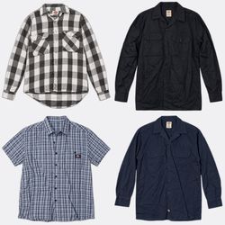 DICKIES MEN'S SHIRTS - BUNDLE 04