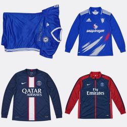 Nike Adidas Football Shirts