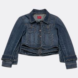 Y2K Blue Wash Button-Up and Zip Denim Jackets (GRV..