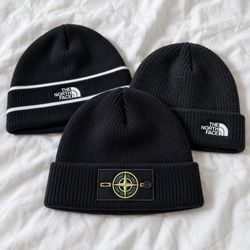 Stone island North Face Lacoste mix brand Beanies