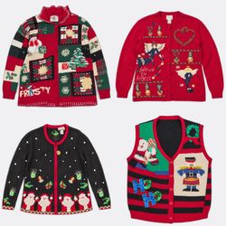 Neuheiten Weihnachtsferien Strick-Cardigans