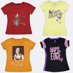 Y2K Printed Graphic Baby Tees (RS-11)