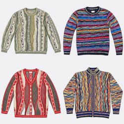 Textured 3D Knit Sweaters