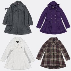 CR13595 Vintage Miss Sixty Coats Bundle
