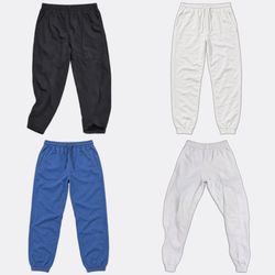 Elastic Waist Drawstring Jogger Sweatpants