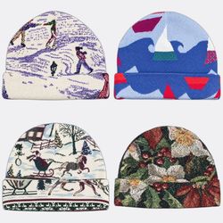 Tapestry Woven Beanies (Dc-10-47)