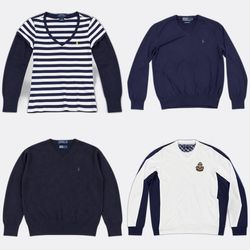 Ralph Lauren Tommy Hilfiger & TNF Knitwear